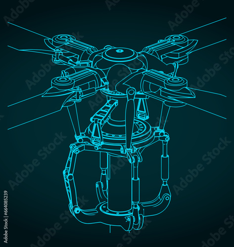 Main helicopter rotor illustration
