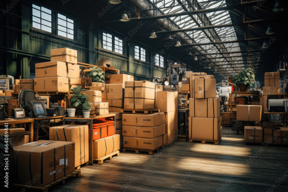 warehouse indoor warehouse indoor