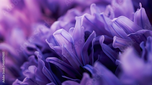 a close up of purple flowers