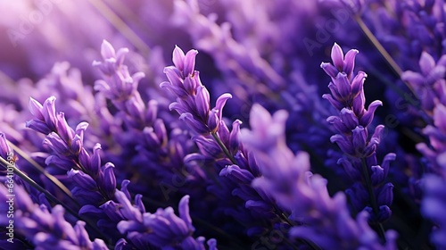 a close up of purple flowers