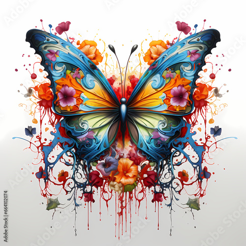 colorful butterfly 