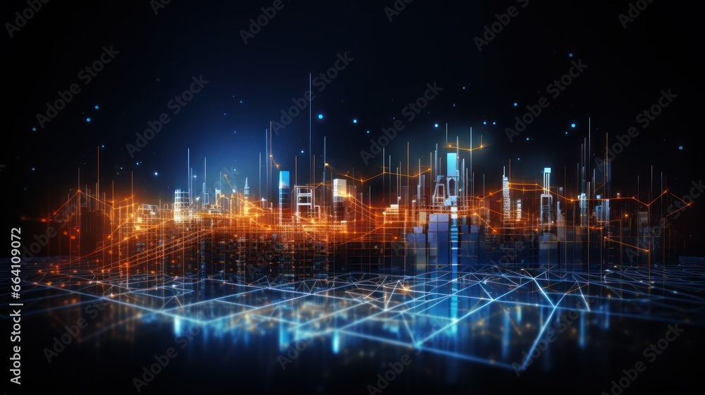 Particle presentation of information flow in IT Technology