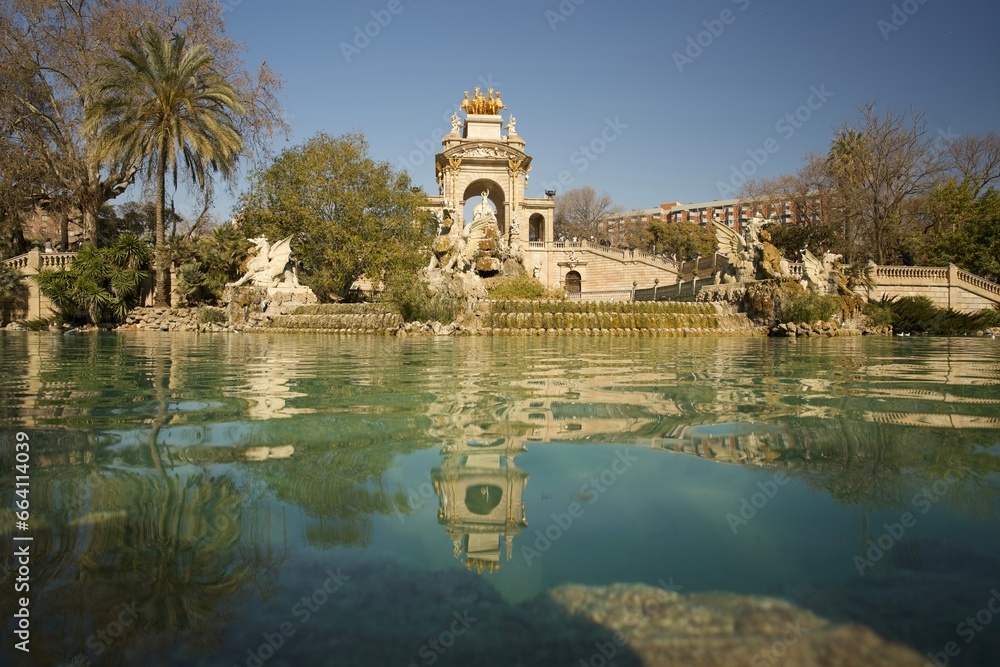 Brunnen in Barcelona Brunnen in Barcelona