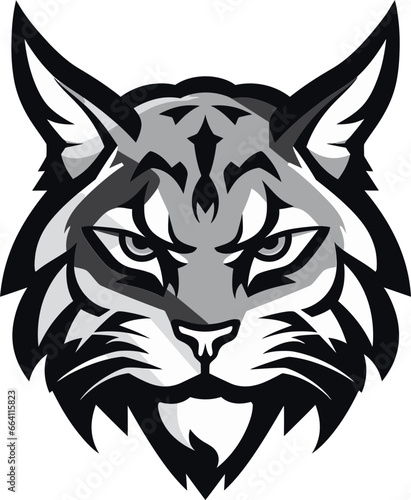 Bobcat Vector Design A Wild Predator Animal in a Vector Design Format Bobcat Wild Predator Animal Vector Design A Fierce and Beautiful Wild Cat