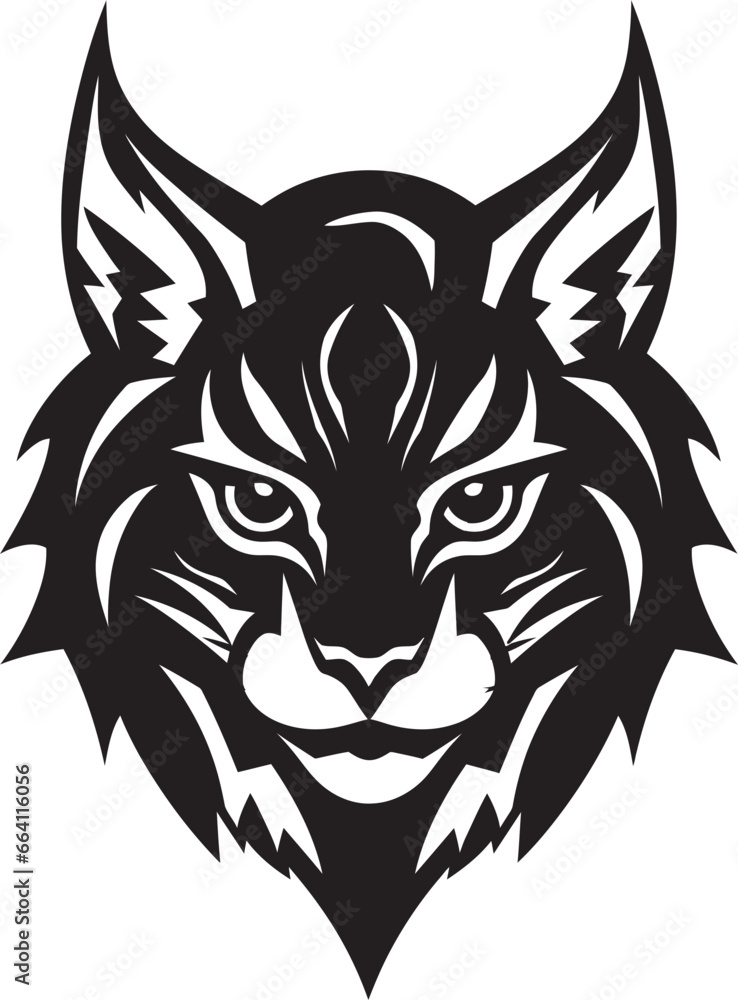 Bobcat Vector A Feral Cat with a Wild Spirit Bobcat Vector Design A Wild Predator Animal in Vector Art Format Bobcat Vector A Feral Cat with a Wild Spirit Bobcat Vector Design A Wild Predator Animal in Vector Art Format