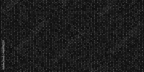 Big Data illustration Binary code seamless pattern
