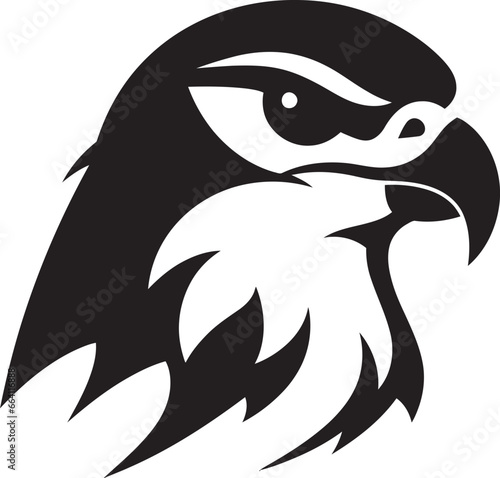 Black Falcon A Vector Logo Design for a Business Thats Soaring to New Heights Black Falcon A Vector Logo Design for a Brand Thats Always on the Hunt