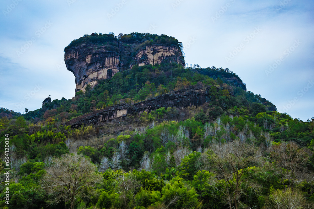 Wuyishan, Wuyishan City, Fujian Province - Yunu Peak and Jiuqu Stream