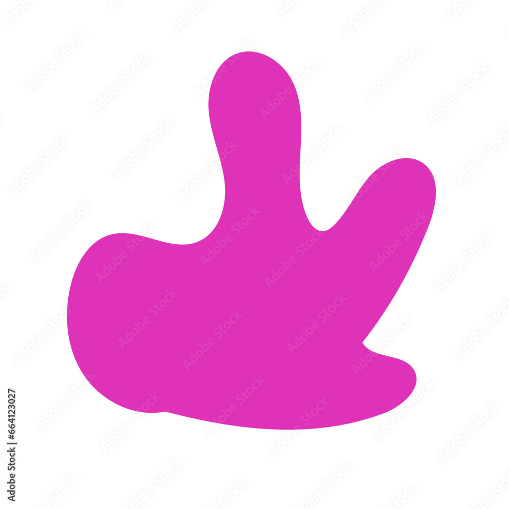 Modern simple colorful abstract shapes Modern simple colorful abstract shapes