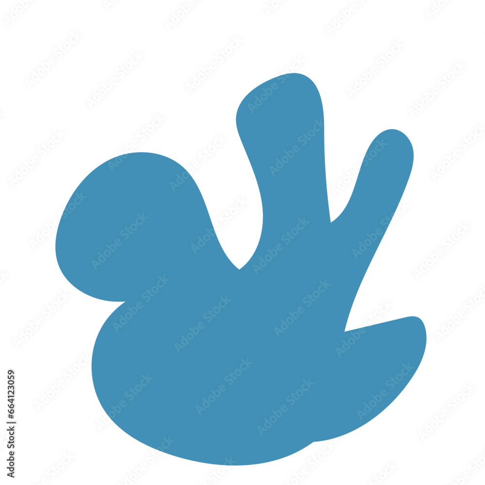Modern simple colorful abstract shapes Modern simple colorful abstract shapes