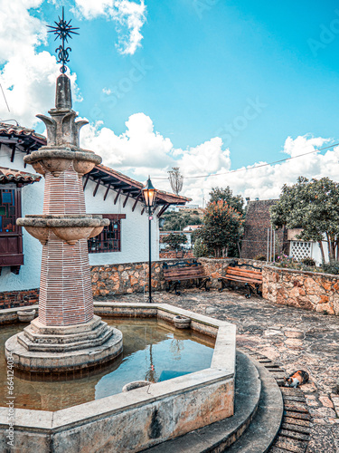 fountain in the park