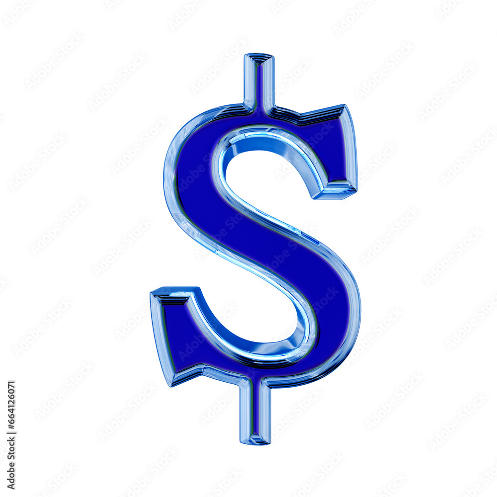 Blue symbol in a blue ice frame Blue symbol in a blue ice frame