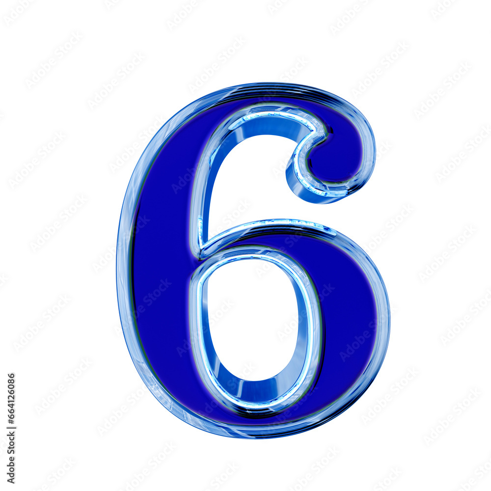 Blue symbol in a blue ice frame Blue symbol in a blue ice frame
