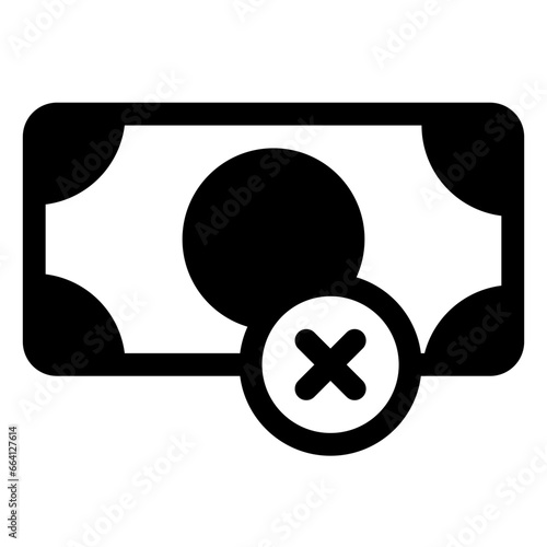 no money icon