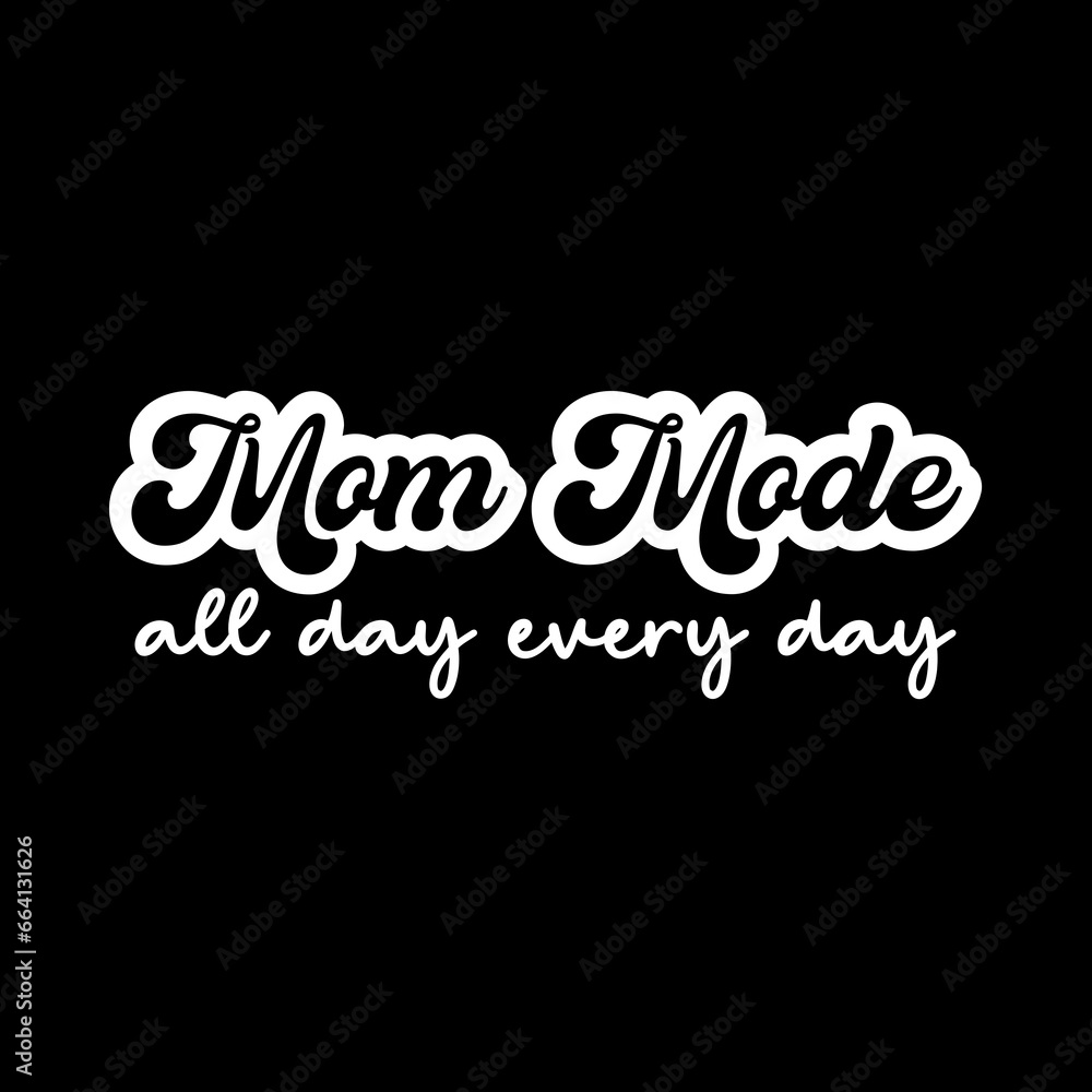 Fototapeta premium A beautiful vector design with inspiring mom quotes. Ideal for greeting cards, posters, and social media posts to honor mothers. This elegant design features heartwarming quotes celebrating the beauty