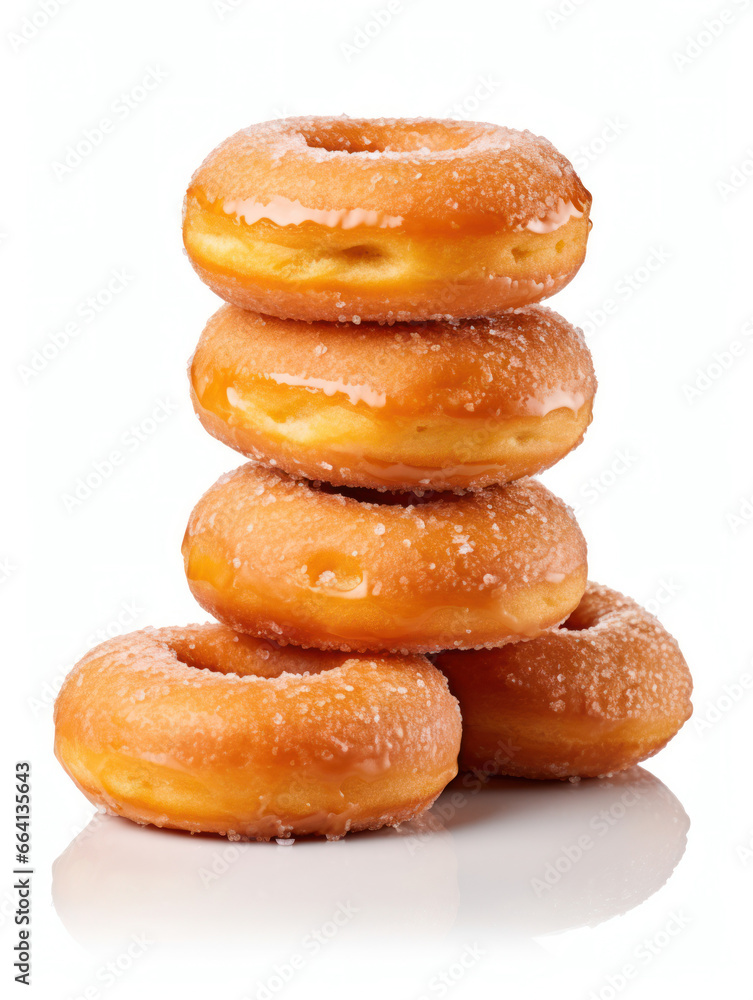 Donut Professional Studio Shot, Food Photography, Generative AI