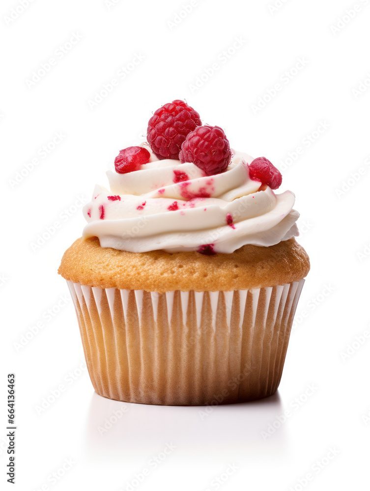 Cupcake Professional Studio Shot Isolated on Clear Background, Food Photography, Generative AI Cupcake Professional Studio Shot Isolated on Clear Background, Food Photography, Generative AI