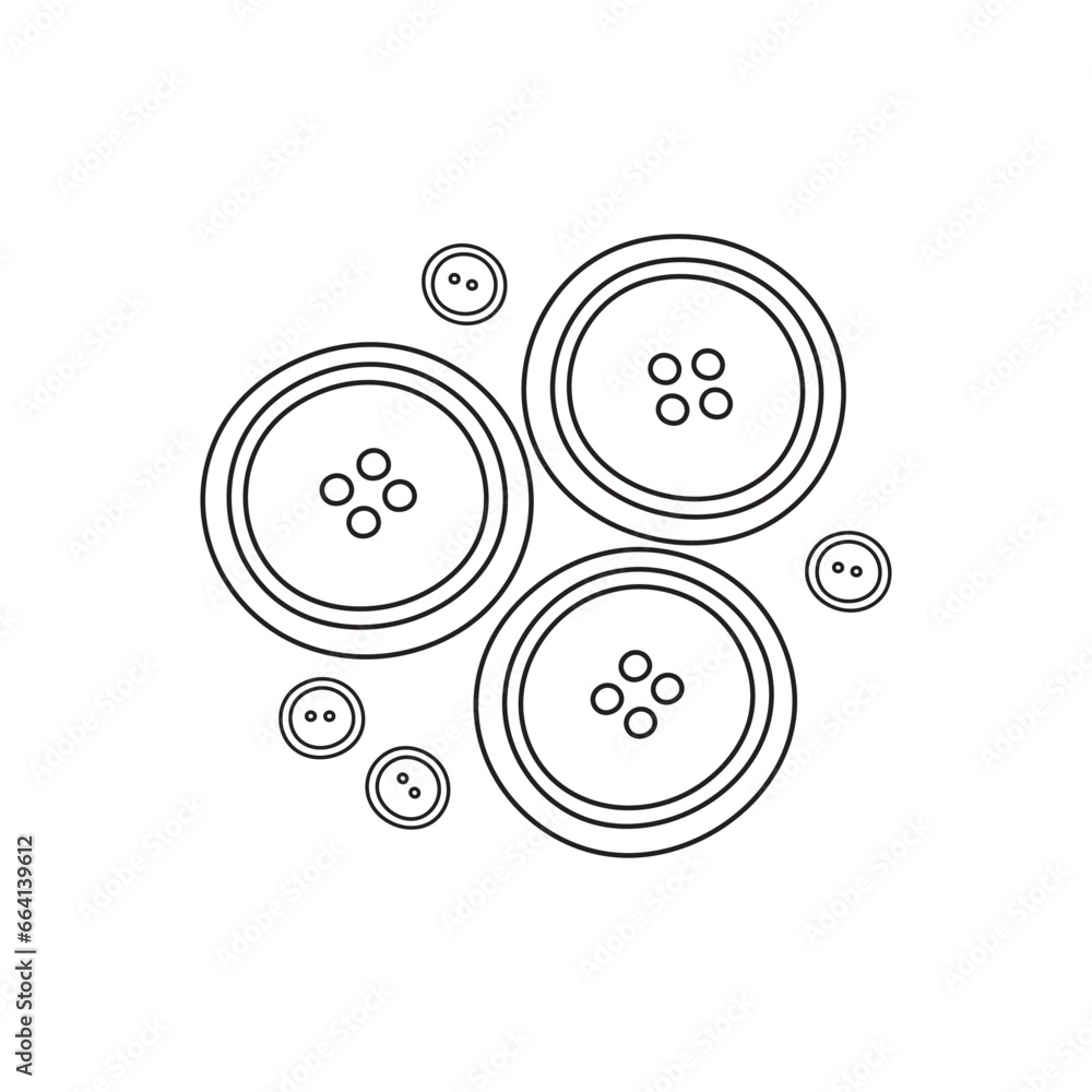 Hand drawn Kids drawing Cartoon Vector illustration shirts buttons Isolated on White Background Hand drawn Kids drawing Cartoon Vector illustration shirts buttons Isolated on White Background