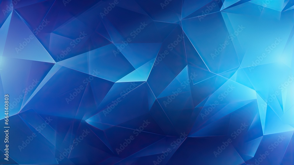 Obraz premium Abstract blue crystal background