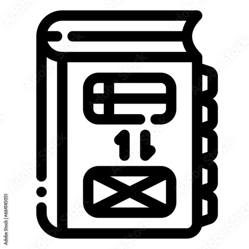 dictionary icon