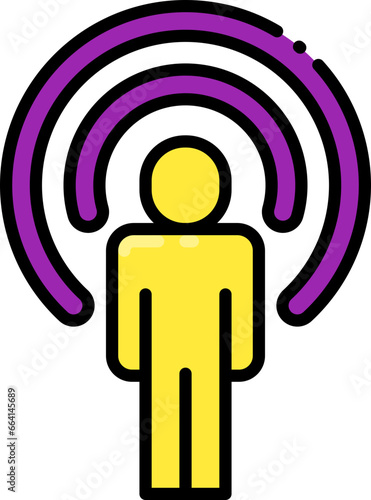Logo podcast icon