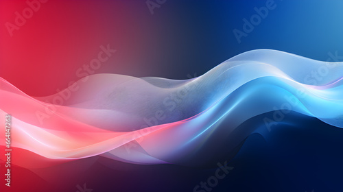 Neon Wave Background, red blue abstract background 
