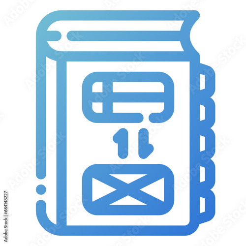 dictionary icon
