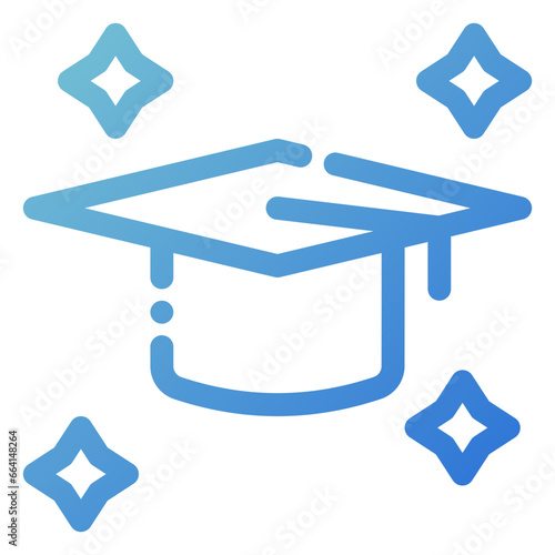 mortarboard icon