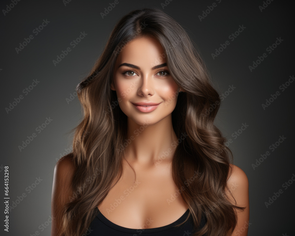 Fototapeta premium Hair Model