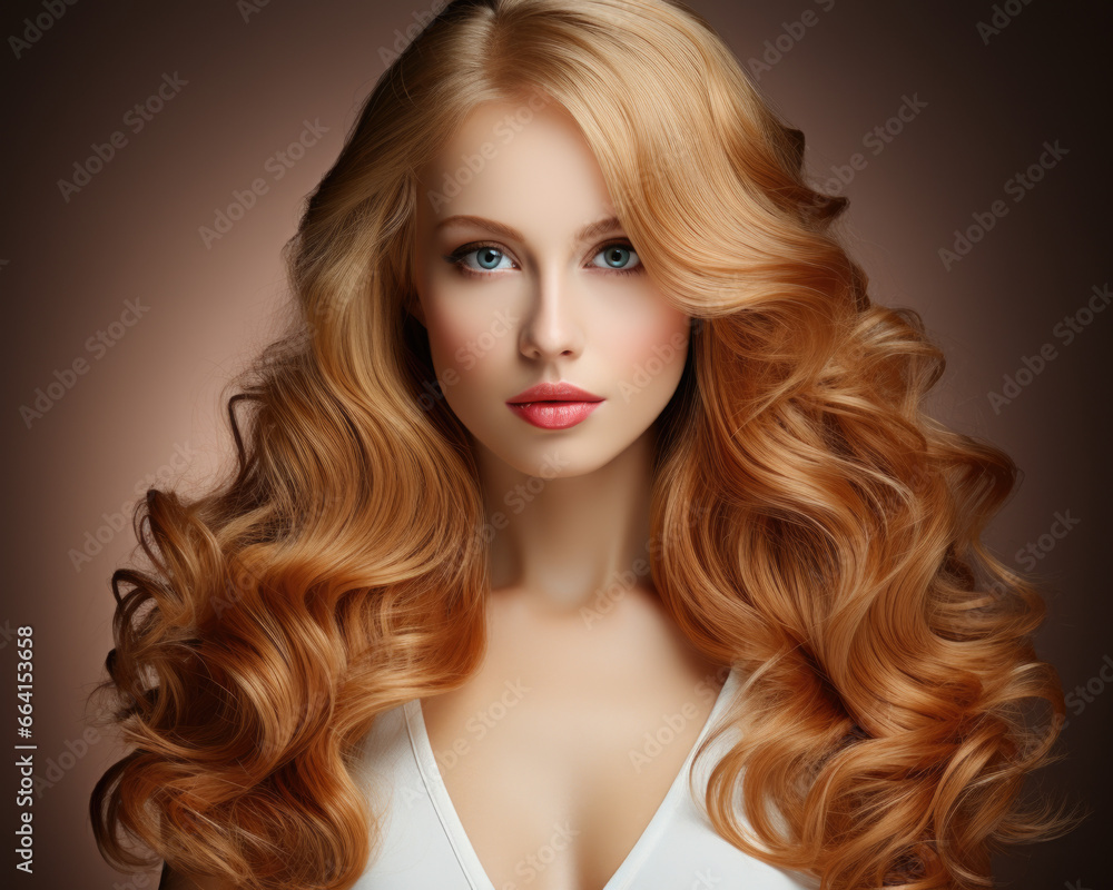 Fototapeta premium Hair Model