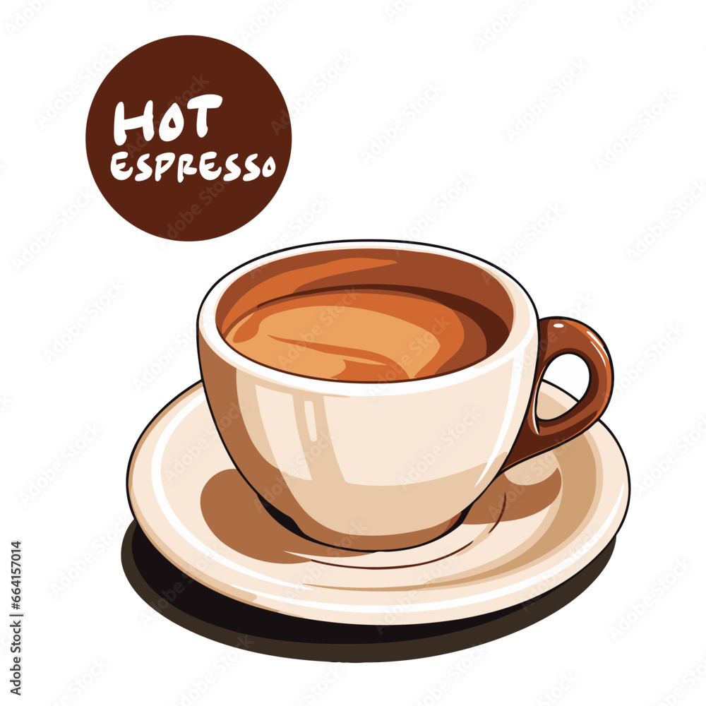 Coffee design over white background, vector illustration. Eps 10.