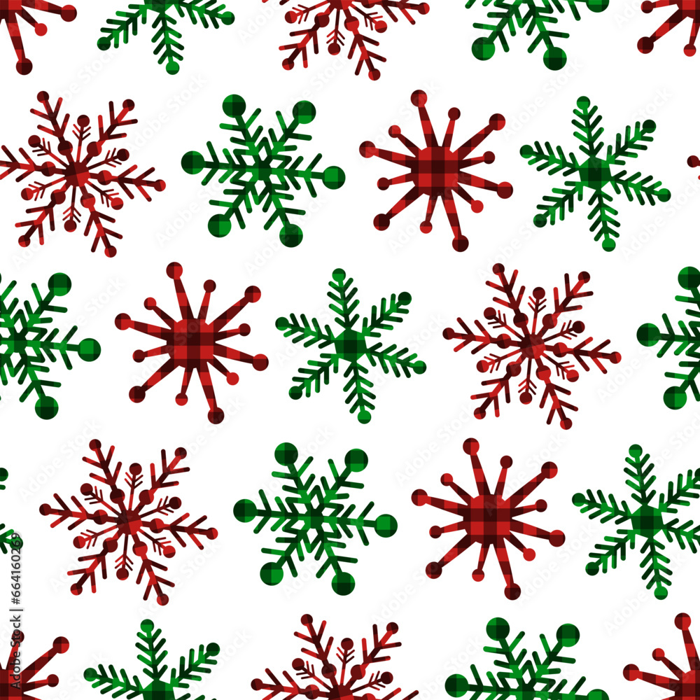 Festive Christmas Seamless Pattern Illustration Festive Christmas Seamless Pattern Illustration