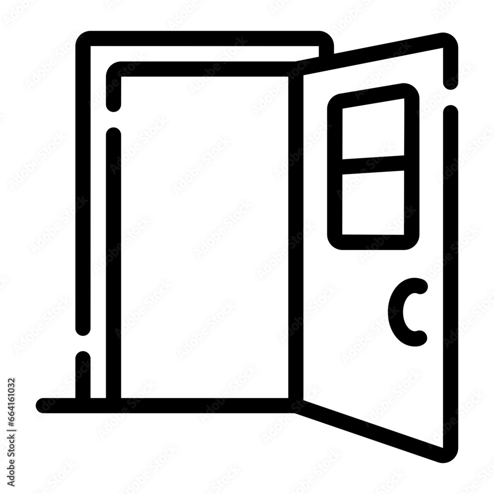 door Line Icon