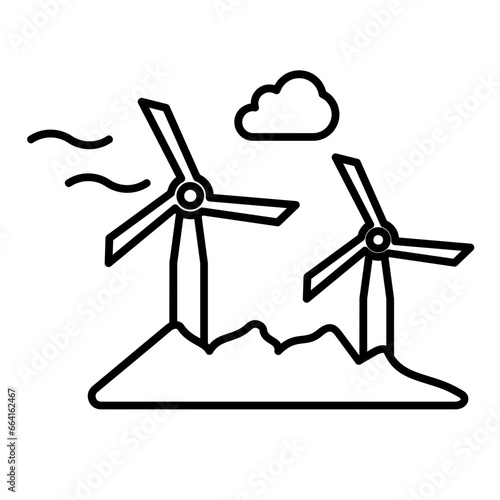 Wind Farm Icon