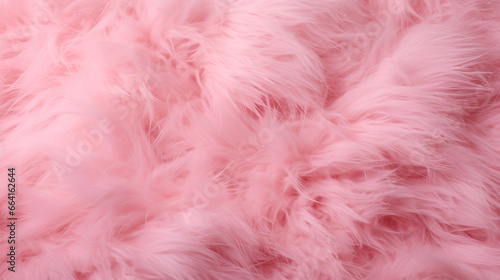 Full frame of pink fluffy texture.