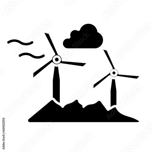 Wind Farm Icon