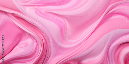 Intricate pattern of intertwining pink waves.