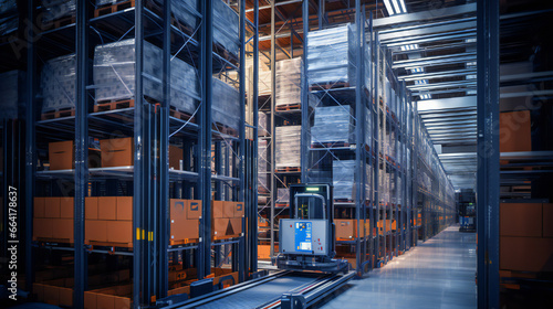 Advanced Warehouse management. Warehouse automation. Distribution center. Supply Chain Management