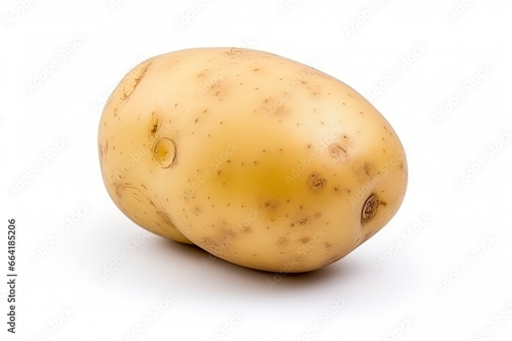 Potato isolated on white background. Potato isolated on white background.