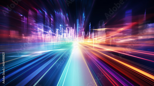 Fantastic High Internet Speed Fast Internet Background © BornHappy
