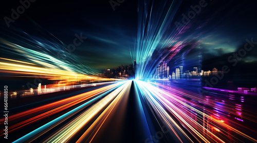 Modern High Speed Internet Fast Internet Background