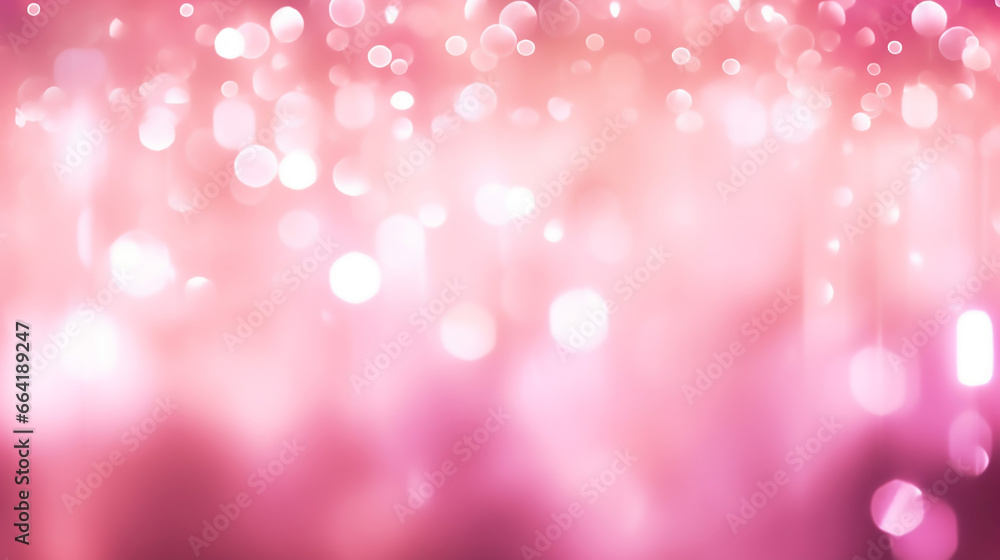 Amazing Defocused Abstract Pink Light Background