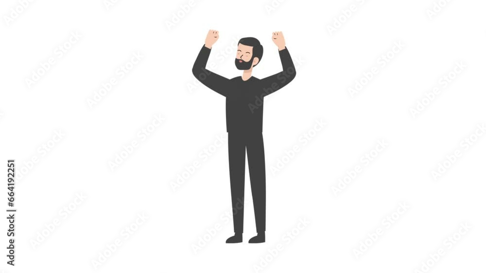 One of the speakers was standing and making gestures. One of the speakers was standing and making gestures.