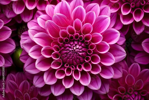  Dahlia flower background. © Anny