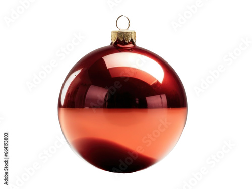 chistmas ball isolated on transparent background