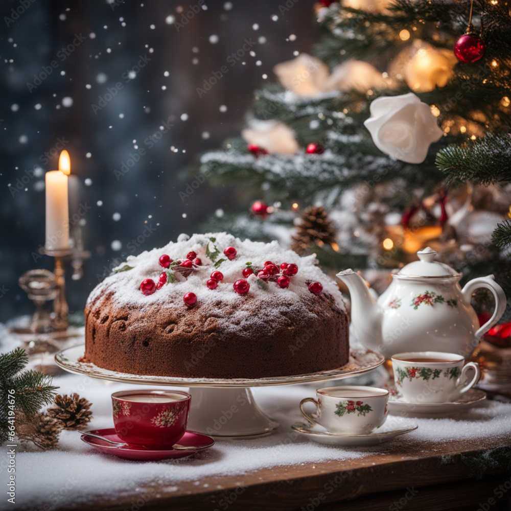 Christmas cake Christmas cake