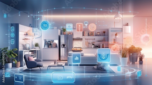 Connected Living, The IoT Revolution in Smart Homes. © Anny