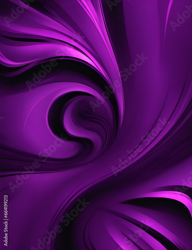Purple waves vertical abstract background