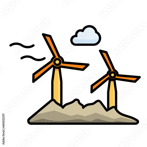 Wind Farm Icon