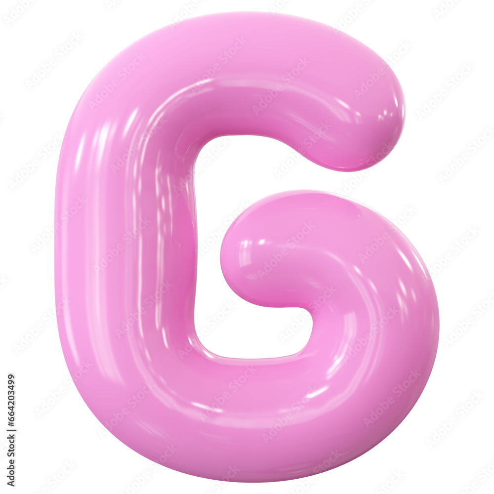 Pink Letter G Font Bubble Pink Letter G Font Bubble